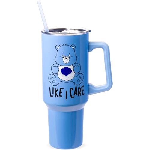 Silver Buffalo Care Bears Grumpy Bear Like I Care Double Walled Stainless