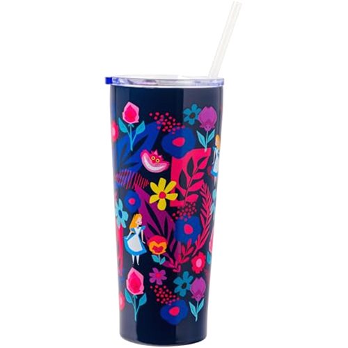 Silver Buffalo Disney Alice in Wonderland Featuring Cheshire Cat Double Walled