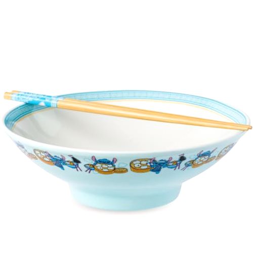 Silver Buffalo Disney Lilo and Stitch Ceramic Ramen Bowl