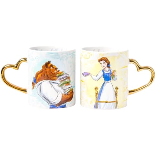 Silver Buffalo Disney Princess Beauty and the Beast Don't Mind the Books Gold