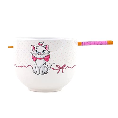 Silver Buffalo Disney The Aristocats Marie Ceramic Dinnerware Set