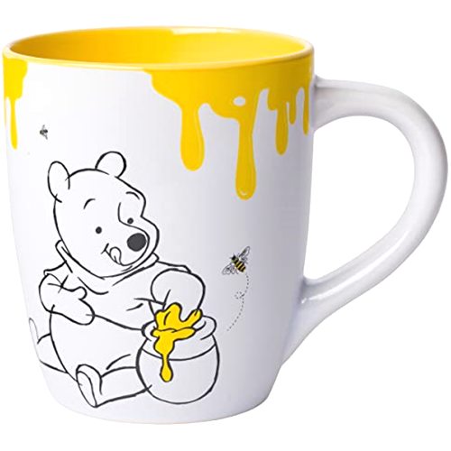 Silver Buffalo Disney Winnie the Pooh Sweet As Can Bee Ceramic Mug