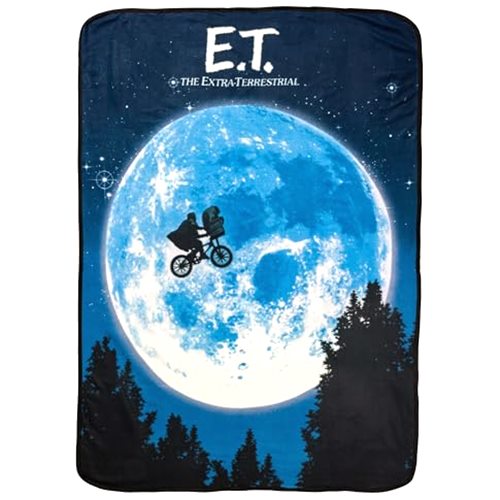 Silver Buffalo ET The Extra-Terrestrial Moon Bike Movie Poster 45" x 60"