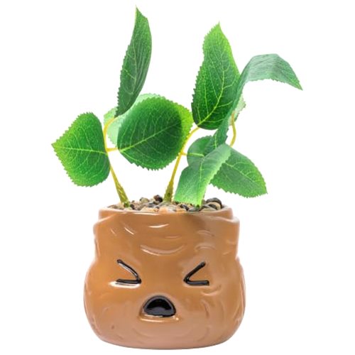 Silver Buffalo Harry Potter Mandrake Face Decorative Artificial Faux Greenery