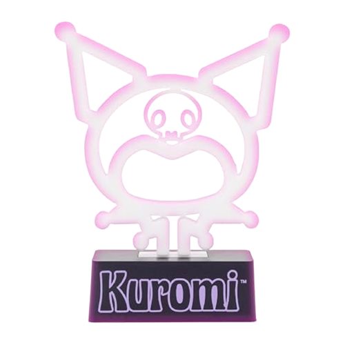 Silver Buffalo Hello Kitty Kuromi LED Mood Lamp Battery Powered
