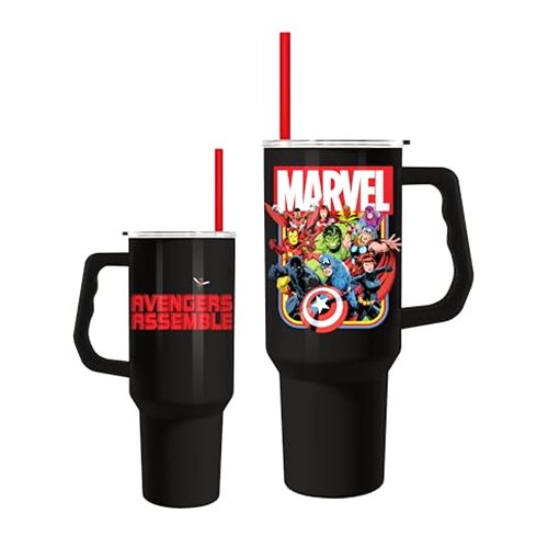 Silver Buffalo Marvel Avengers Stainless Steel Tumbler