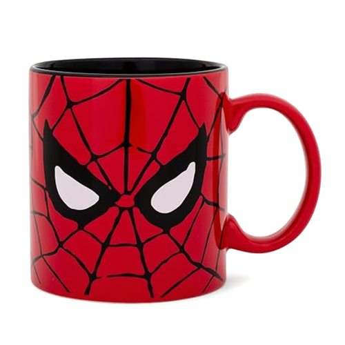Silver Buffalo Marvel Spider-Man Face Jumbo Ceramic Coffee Mug