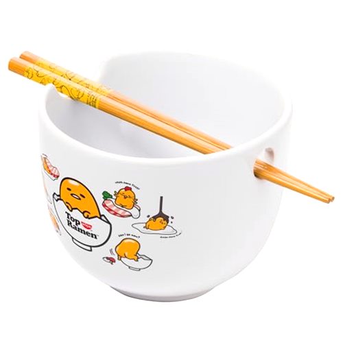 Silver Buffalo Sanrio Gudetama Lazy Egg Poses Top Ramen Nissin Top Ramen