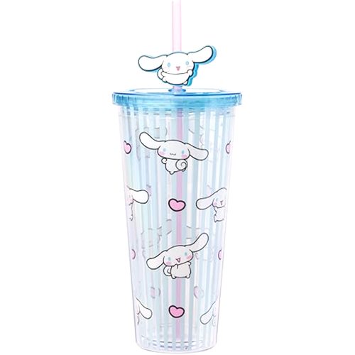Silver Buffalo Sanrio Hello Kitty and Friends Cinnamoroll Plastic Cold Cup