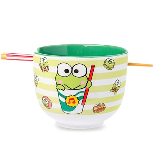 Silver Buffalo Sanrio Hello Kitty and Friends Keroppi Foodie Icons Ceramic