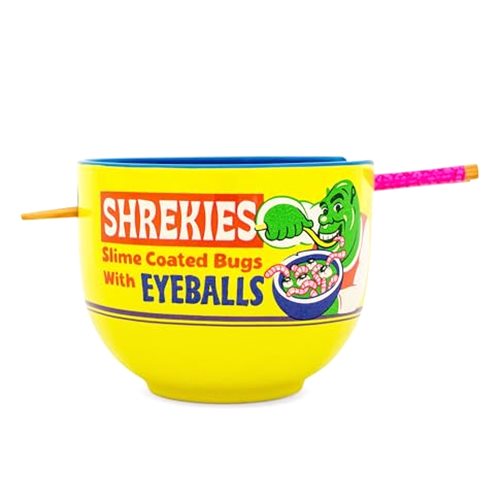 Silver Buffalo Shrek Shrekies Eyeballs Cereal Ceramic Ramen Dinnerware Set